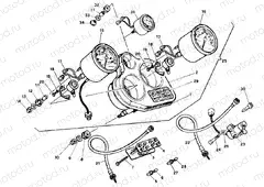 METER DM 016056> » HANDLE BAR
