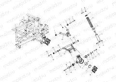 MID DRIVE A-ARMS - C11RF50AA (4981898189B12) | MID DRIVE A-ARMS - C11RF50AA (4981898189B12)