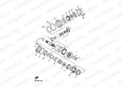 MIDDLE DRIVE GEAR