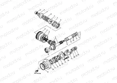 MIDDLE DRIVE GEAR