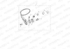 Mirror, Bar End, Kit, Black