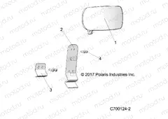 MIRROR - R21RRM99AG (C700124-2) | MIRROR - R21RRM99AG (C700124-2)