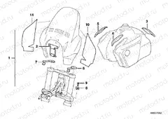 Mounting parts set