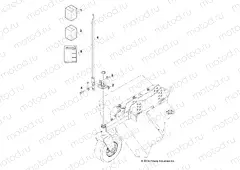 MOWER | MOWER, ROD INDICATOR PARTS - D163PD1AJ/B4-MWR (49BRUTUSATTACHFRT14MWR)