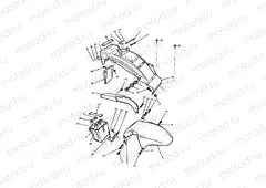 Mudguards/Chainguard/Battery Box