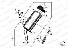 Muffler catalyst/attach.parts