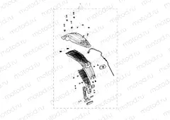Multifunction fender removal kit