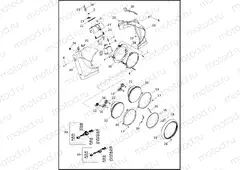 NACELLE AND HEADLAMP - FLHP (1 OF2)