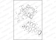 NACELLE AND HEADLAMP - FLHR, FLHRC AND FLHRXS (2 OF 2)