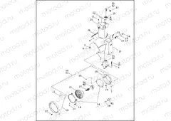 NACELLE & HEADLAMP - FLHR MODELS