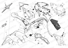 NUMBER PLATE HOLDER - TAIL LIGHT - (AUS) » LIGHTING SYSTEM