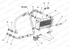 OIL COOLER DM 024037 » LUBRICATION SYSTEM