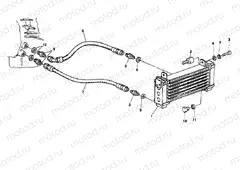 OIL COOLER FM 024036 » LUBRICATION SYSTEM