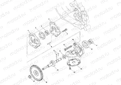 OIL PUMP - A00CH50EB (4954805480E003) | OIL PUMP - A00CH50EB (4954805480E003)