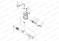 OIL PUMP ASSEMBLY 250 4x4 / W928127 (4922872287D001) | OIL PUMP ASSEMBLY 250 4x4 / W928127 (4922872287D001)