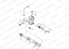 OIL PUMP ASSEMBLY 2X4 300 W957530 (4930053005C014) | OIL PUMP ASSEMBLY 2X4 300 W957530 (4930053005C014)