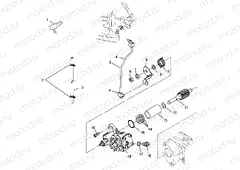 OIL PUMP ASSEMBLY SLX 780 B954287 (4933953395C004) | OIL PUMP ASSEMBLY SLX 780 B954287 (4933953395C004)