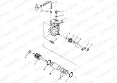 OIL PUMP (BLAZER) Trail Blazer W97BA25C (4940124012D003) | OIL PUMP (BLAZER) Trail Blazer W97BA25C (4940124012D003)