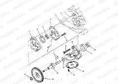 OIL PUMP Magnum 2X4 W967544 (4936033603C014) | OIL PUMP Magnum 2X4 W967544 (4936033603C014)