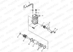 OIL PUMP Trail Blazer W98BA25C (4945464546C012) | OIL PUMP Trail Blazer W98BA25C (4945464546C012)