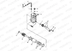OIL PUMP Trail Boss W98AA25C (4945314531C012) | OIL PUMP Trail Boss W98AA25C (4945314531C012)