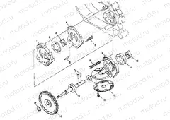 OIL PUMP - W98AC42A (4945214521D009) | OIL PUMP - W98AC42A (4945214521D009)
