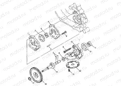OIL PUMP - W98CH50AB (4945714571d013) | OIL PUMP - W98CH50AB (4945714571d013)