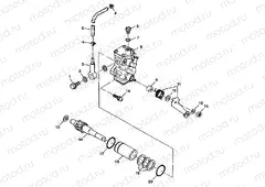 OIL PUMP XPRESS 300 W98CA28C (4945364536D001) | OIL PUMP XPRESS 300 W98CA28C (4945364536D001)