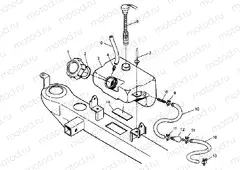 OIL TANK ASSEMBLY 2X4 300 W957530 (4930053005A013) | OIL TANK ASSEMBLY 2X4 300 W957530 (4930053005A013)