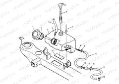 OIL TANK ASSEMBLY 2x4 400L W947540 (4926752675A012) | OIL TANK ASSEMBLY 2x4 400L W947540 (4926752675A012)