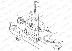 OIL TANK ASSEMBLY ASSEMBLY 4X4 350L W938139 (4924052405008A) | OIL TANK ASSEMBLY ASSEMBLY 4X4 350L W938139 (4924052405008A)