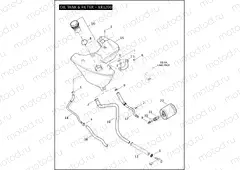 OIL TANK & FILTER - XR1200