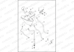 OIL TANK & LINES - 883L/N/R, 1200C/CA/CB/CP/V/X