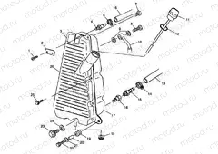 OIL TANK Magnum 2X4 W98AA42A (4945524552A012) | OIL TANK Magnum 2X4 W98AA42A (4945524552A012)