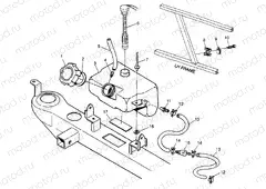 OIL TANK Sport 400L W97BA38C and Trail Blazer W97BA25C (4940124012A014) | OIL TANK Sport 400L W97BA38C and Trail Blazer W97BA25C (4940124012A014)