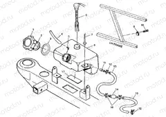 OIL TANK XPLORER 300 W98CC28C (4945264526B001) | OIL TANK XPLORER 300 W98CC28C (4945264526B001)
