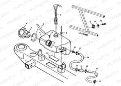 OIL TANK XPLORER 400L W98CC38C (4945414541A014) | OIL TANK XPLORER 400L W98CC38C (4945414541A014)
