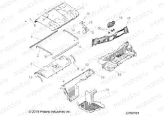OPT | OPT, PREP AUDIO ROOF, HOOD LINER, REAR CLOSE OFF AND DASH - R20RRU99/A/B (C700781)