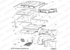OPT | OPT, PREP AUDIO ROOF, REAR CLOSE OFF, COVER, HOOD LINER, FLOOR, AND DASH - R20RSU99/A/B (C700810)