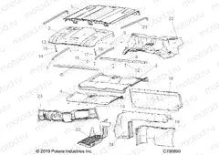 OPT | OPT, ROOF, PREM PREP AUDIO, CLOSE OFF PANELS, COVER, DASH AND HOOD LINER - R20RSE99A/B (C700890)