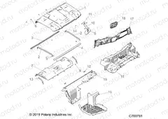 OPT | OPT, ROOF, PREP AUDIO, HOOD LINER, REAR CLOSE OFF AND DASH - R20RRU99A/B (C700781)