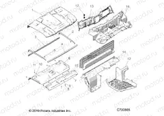 OPT | OPT, ROOF, SPORT,CLOSEOFFS, FLOOR HOOD LINER AND DASH - R20RRE99A/B (C700865)