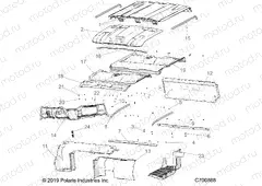 OPT ROOF SPORT | OPT ROOF SPORT, REAR CLOSE, COVER, AND DASH - R20RSE99A/B (C700888)
