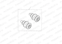 Paddock Stand Bobbin Kit