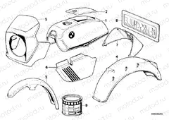 Painted parts 503 yukatuerkis