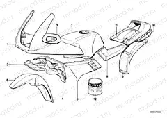 Painted parts 576 polaris