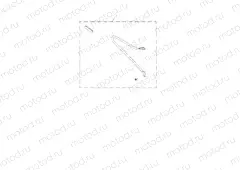 Pannier Rail Kit, RH