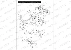 PASSING LAMPS & TURN SIGNALS, FRONT (2 OF 2)