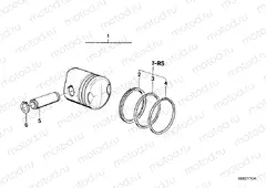 Piston, single components
