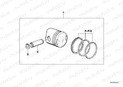 Piston, single components